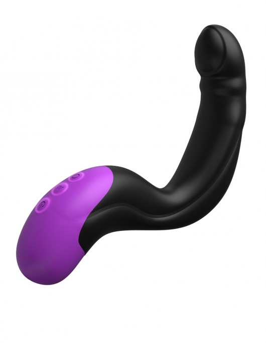 Черно-фиолетовый вибромассажёр простаты Hyper-Pulse P-Spot Massager - Pipedream - в Петропавловске-Камчатском купить с доставкой