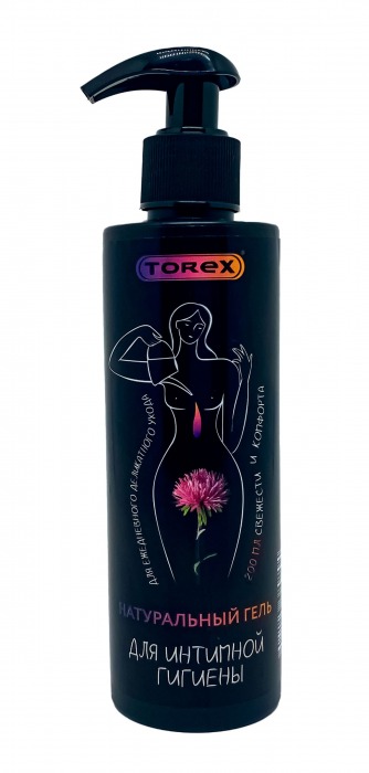 Натуральный гель для интимной гигиены Torex - 200 мл. - Torex - купить с доставкой в Петропавловске-Камчатском