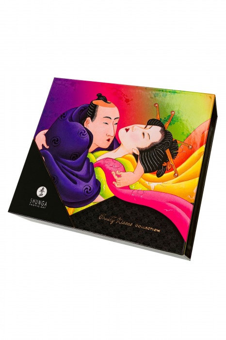 Подарочный набор Fruity Kisses из 3 предметов - Shunga - купить с доставкой в Петропавловске-Камчатском