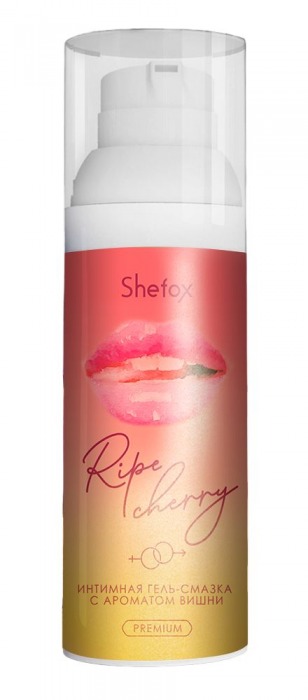 Интимная гель-смазка Shefox Premium «Спелая вишня» - 50 мл. - Shefox - купить с доставкой в Петропавловске-Камчатском