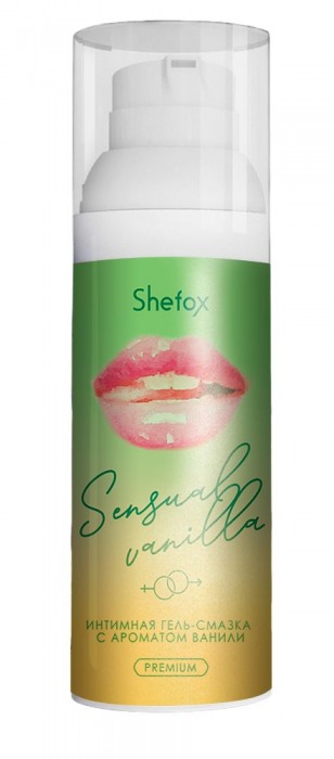 Интимная гель-смазка Shefox Premium «Чувственная ваниль» - 50 мл. - Shefox - купить с доставкой в Петропавловске-Камчатском