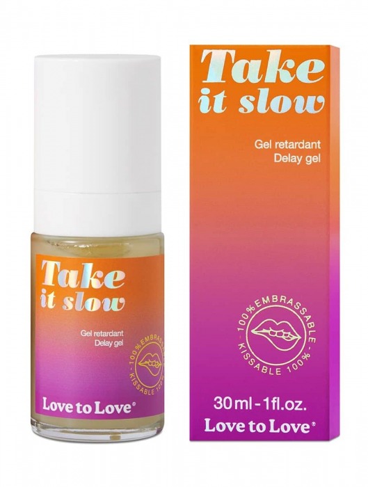 Пролонгирующий гель для мужчин Take It Slow - 30 мл. - Love to Love - купить с доставкой в Петропавловске-Камчатском