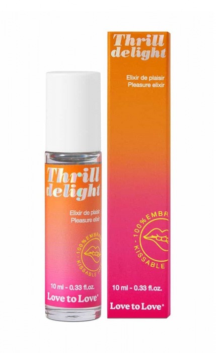 Возбуждающий гель Thrill Delight - 10 мл. - Love to Love - купить с доставкой в Петропавловске-Камчатском