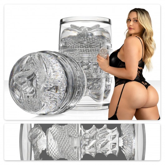Прозрачный двусторонний мастурбатор Fleshlight Quickshot Mia Malkova - Fleshlight - в Петропавловске-Камчатском купить с доставкой