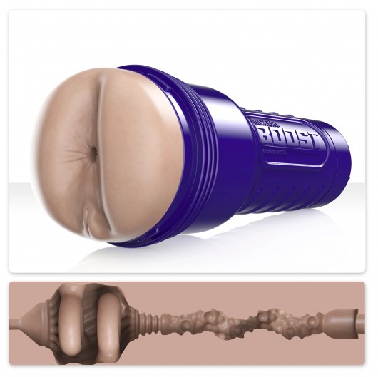 Телесный мастурбатор-анус Fleshlight Boost Blast Female - Fleshlight - в Петропавловске-Камчатском купить с доставкой