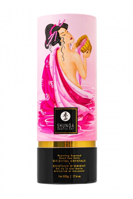 Соль Мёртвого моря для ванны Oriental Crystals «Афродизия» - 500 гр. -  - Магазин феромонов в Петропавловске-Камчатском