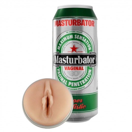 Мастурбатор-вагина Heineken Vagina II - Adrien Lastic - в Петропавловске-Камчатском купить с доставкой
