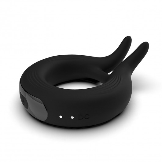 Черное эрекционное кольцо Marry Me Rechargeable Vibrating Cockring - Adrien Lastic - в Петропавловске-Камчатском купить с доставкой