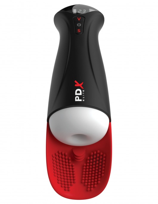 Мастурбатор в колбе с вибрацией Fuck-O-Matic Pro XL - Pipedream - в Петропавловске-Камчатском купить с доставкой