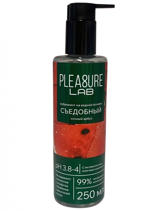 Лубрикант на водной основе Pleasure Lab с ароматом арбуза - 250 мл. - Pleasure Lab - купить с доставкой в Петропавловске-Камчатском