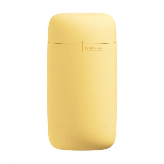 Желтый мастурбатор Tenga Puffy - Tenga - в Петропавловске-Камчатском купить с доставкой