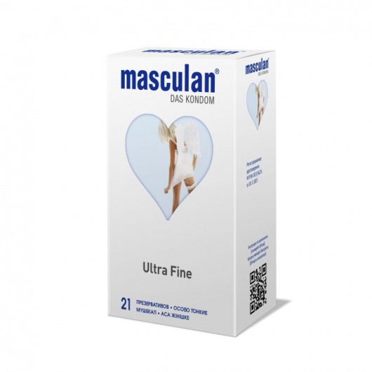 Особо тонкие презервативы Masculan Ultra Fine - 21 шт. - Masculan - купить с доставкой в Петропавловске-Камчатском