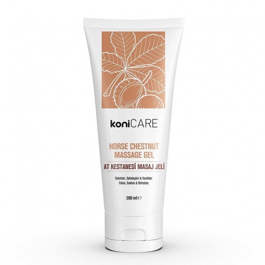 Расслабляющий массажный гель Konicare Horse Chestnut Massage Gel - 200 мл. - KoniCARE - купить с доставкой в Петропавловске-Камчатском