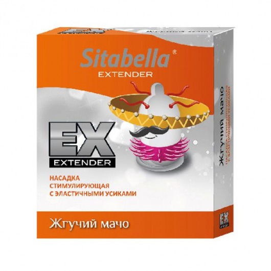 Стимулирующая насадка Sitabella Extender  Жгучий мачо - Sitabella - купить с доставкой в Петропавловске-Камчатском