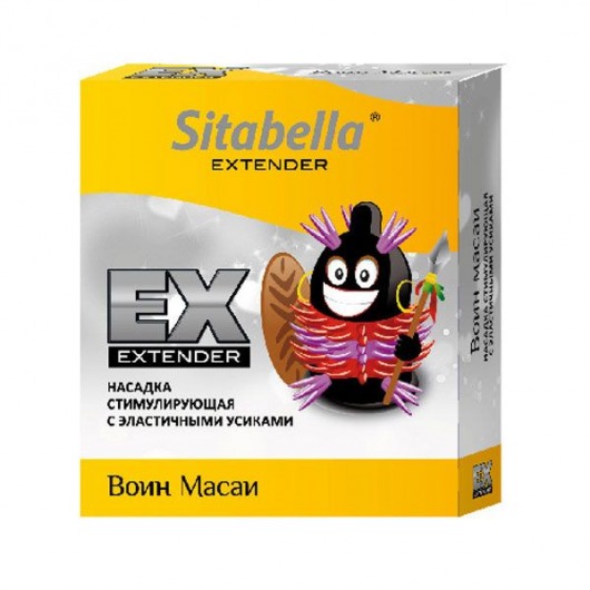 Стимулирующая насадка Sitabella Extender  Воин Масаи - Sitabella - купить с доставкой в Петропавловске-Камчатском