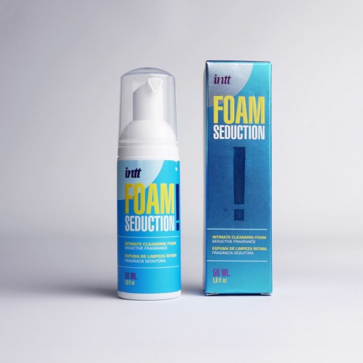 Очищающая пенка для тела Foam Seduction - 50 мл. - INTT - купить с доставкой в Петропавловске-Камчатском