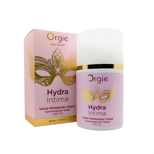 Ежедневный увлажняющий интимный крем Orgie Hydra Intima - 50 мл. - ORGIE - купить с доставкой в Петропавловске-Камчатском