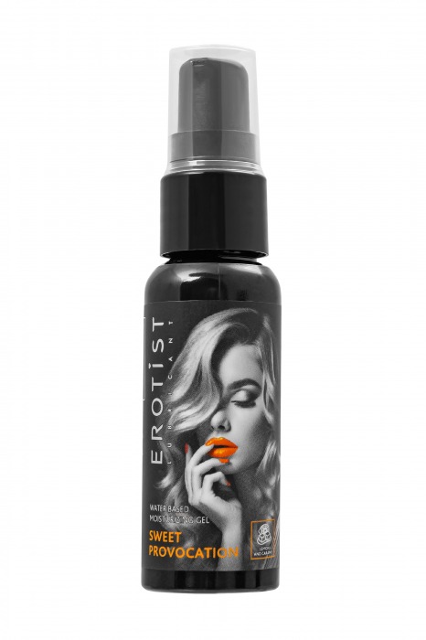 Съедобный гель Erotist Sweet Provocation Lemon And Caramel - 30 мл. - Erotist Lubricants - купить с доставкой в Петропавловске-Камчатском