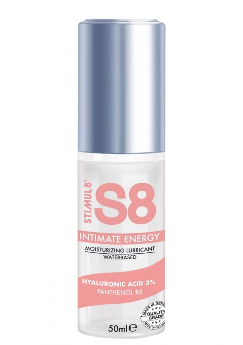 Лубрикант на водной основе с гиалуроновой кислотой S8 Intimate Energy - 50 мл. - Stimul8 - купить с доставкой в Петропавловске-Камчатском