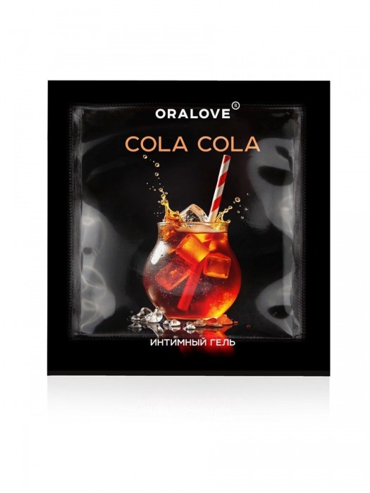 Саше съедобной оральной смазки OraLove с ароматом колы - 3 гр. - Биоритм - купить с доставкой в Петропавловске-Камчатском