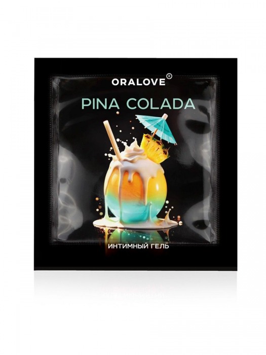Саше съедобной оральной смазки OraLove с ароматом пина колада - 3 гр. - Биоритм - купить с доставкой в Петропавловске-Камчатском