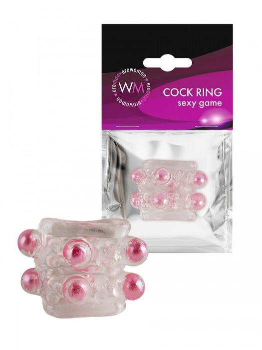 Прозрачная насадка на пенис с цветными шариками - Erowoman-Eroman - в Петропавловске-Камчатском купить с доставкой