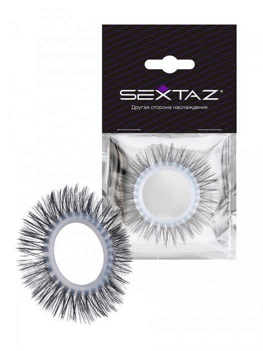 Круглое эрекционное кольцо с длинными «ресничками» - Sextaz - в Петропавловске-Камчатском купить с доставкой