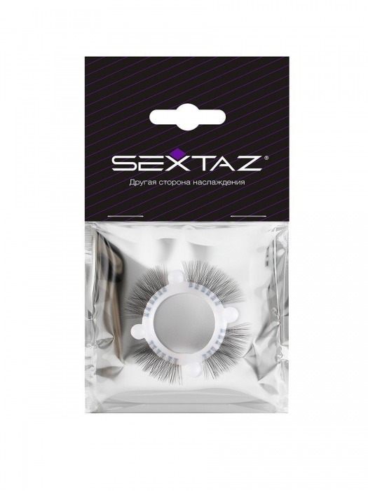 Эластичное кольцо с «ресничками» и 4 шариками - Sextaz - в Петропавловске-Камчатском купить с доставкой