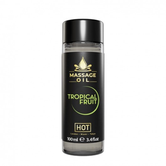 Массажное масло c ароматом тропических фруктов Massage Oil - 100 мл. - HOT - купить с доставкой в Петропавловске-Камчатском