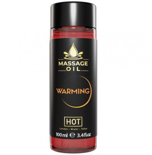 Массажное масло с согревающим эффектом Massage Oil Warming - 100 мл. - HOT - купить с доставкой в Петропавловске-Камчатском