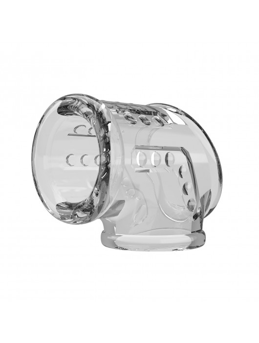 Прозрачная насадка на пенис и мошонку - Baile - в Петропавловске-Камчатском купить с доставкой