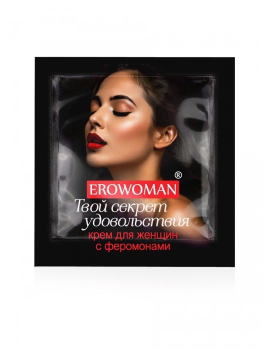 Женский возбуждающий крем с феромонами EroWoman - 1,5 гр. - Биоритм - купить с доставкой в Петропавловске-Камчатском