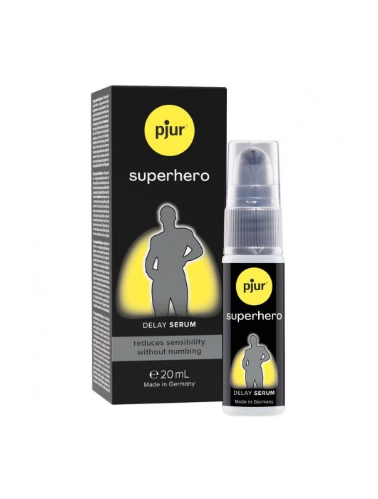 Пролонгатор-сыворотка pjur Superhero Delay Serum - 20 мл. - Pjur - купить с доставкой в Петропавловске-Камчатском