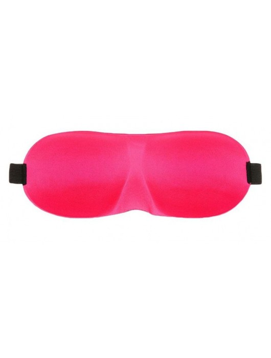 Розовая глухая маска на резинке - Sitabella - купить с доставкой в Петропавловске-Камчатском