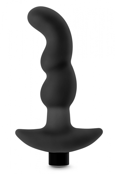 Черный вибромассажер простаты Prostate Massager 03 - 15,2 см. - Blush Novelties - в Петропавловске-Камчатском купить с доставкой