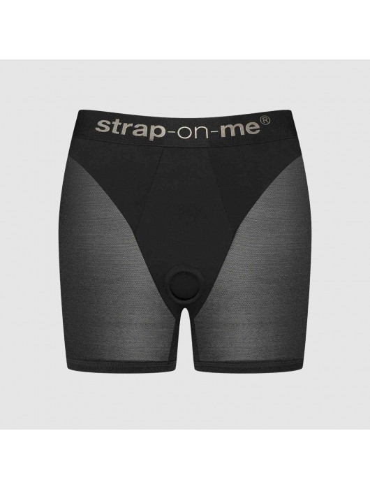 Трусики-шорты для фиксации насадок Strap-on-me Harness Lingerie Halo - size S - Strap-on-me - купить с доставкой в Петропавловске-Камчатском