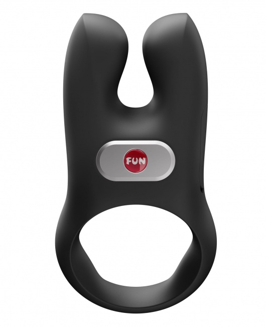 Черное эрекционное виброкольцо Nos - Fun Factory - в Петропавловске-Камчатском купить с доставкой