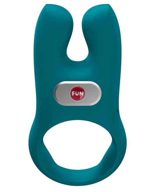 Зеленое эрекционное виброкольцо Nos - Fun Factory - в Петропавловске-Камчатском купить с доставкой