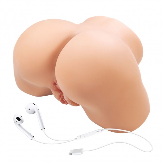 Телесный мастурбатор Olivia с 2 любовными отверстиями - Baile - в Петропавловске-Камчатском купить с доставкой