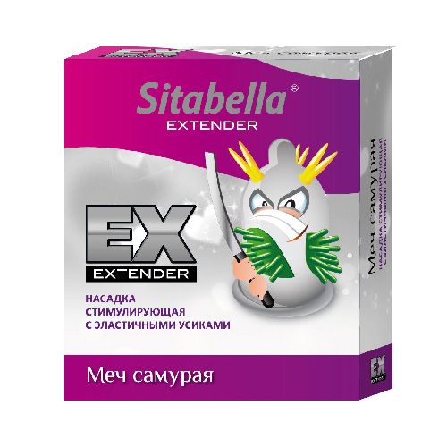 Стимулирующая насадка Sitabella Extender  Меч самурая - Sitabella - купить с доставкой в Петропавловске-Камчатском