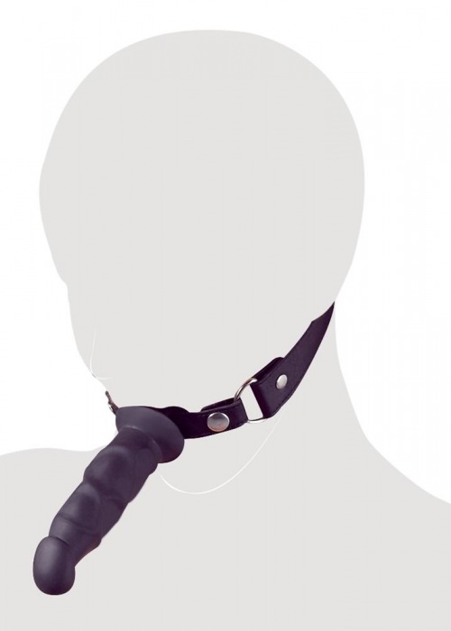Кляп с наружным фаллоимитатором Knebel mit Dildo - Orion - купить с доставкой в Петропавловске-Камчатском