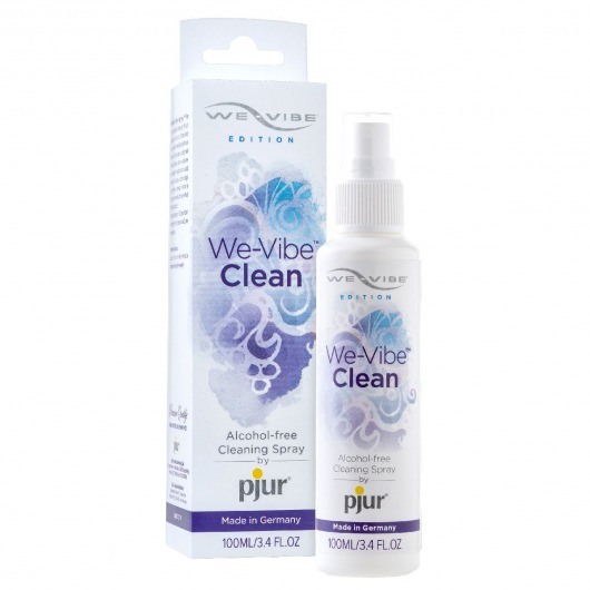 Очиститель для игрушек без спирта We-Vibe Clean - 100 мл. - Pjur - купить с доставкой в Петропавловске-Камчатском