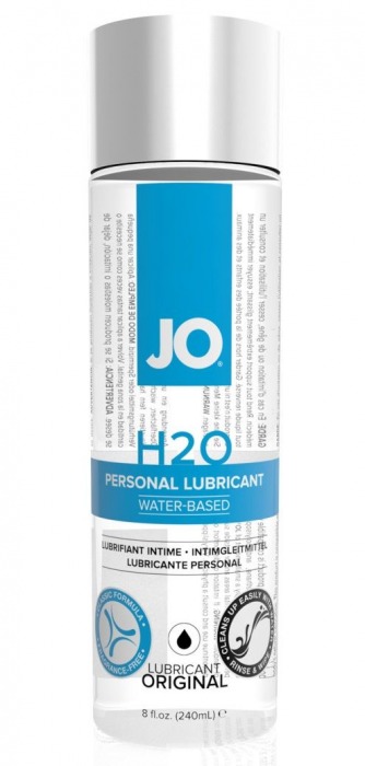 Нейтральный лубрикант на водной основе JO Personal Lubricant H2O - 240 мл. - System JO - купить с доставкой в Петропавловске-Камчатском