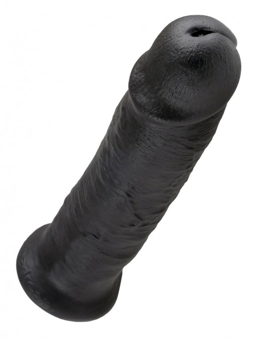 Чёрный фаллос-гигант 10  Cock - 25,4 см. - Pipedream
