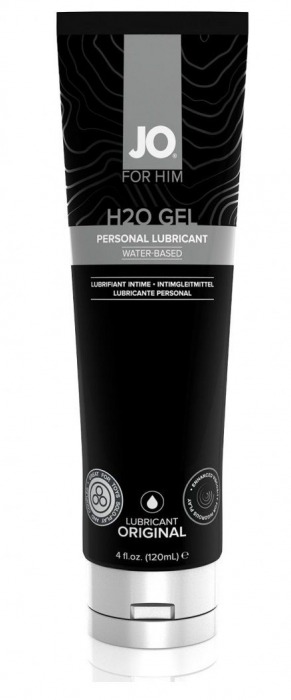 Лубрикант-гель для мужчин JO H2O GEL ORIGINAL - 120 мл. - System JO - купить с доставкой в Петропавловске-Камчатском