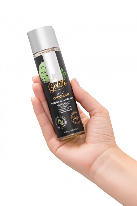 Лубрикант с ароматом мятного шоколада JO GELATO MINT CHOCOLATE - 120 мл. - System JO - купить с доставкой в Петропавловске-Камчатском