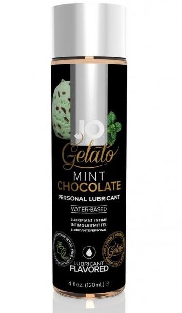 Лубрикант с ароматом мятного шоколада JO GELATO MINT CHOCOLATE - 120 мл. - System JO - купить с доставкой в Петропавловске-Камчатском