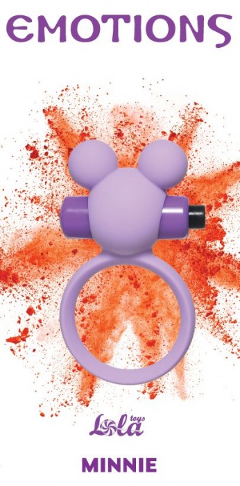 Сиреневое эрекционное виброколечко Emotions Minnie - Lola Games - в Петропавловске-Камчатском купить с доставкой