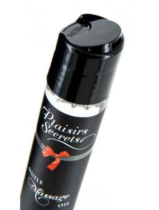 Массажное масло с ароматом кокоса Huile de Massage Gourmande Coco - 59 мл. - Plaisir Secret - купить с доставкой в Петропавловске-Камчатском
