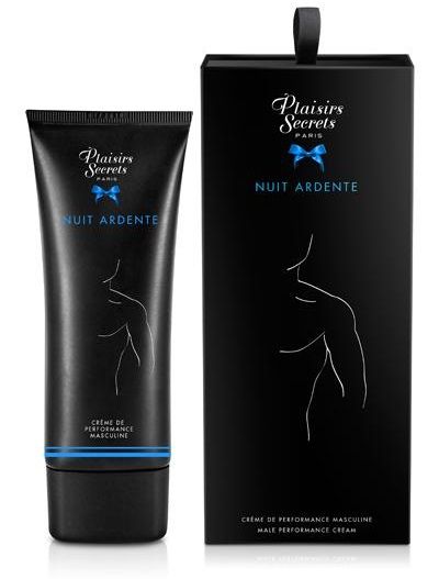 Возбуждающий крем для мужчин Nuit Ardente Creme Performante Plaisirs Secrets - 60 мл. - Plaisir Secret - купить с доставкой в Петропавловске-Камчатском
